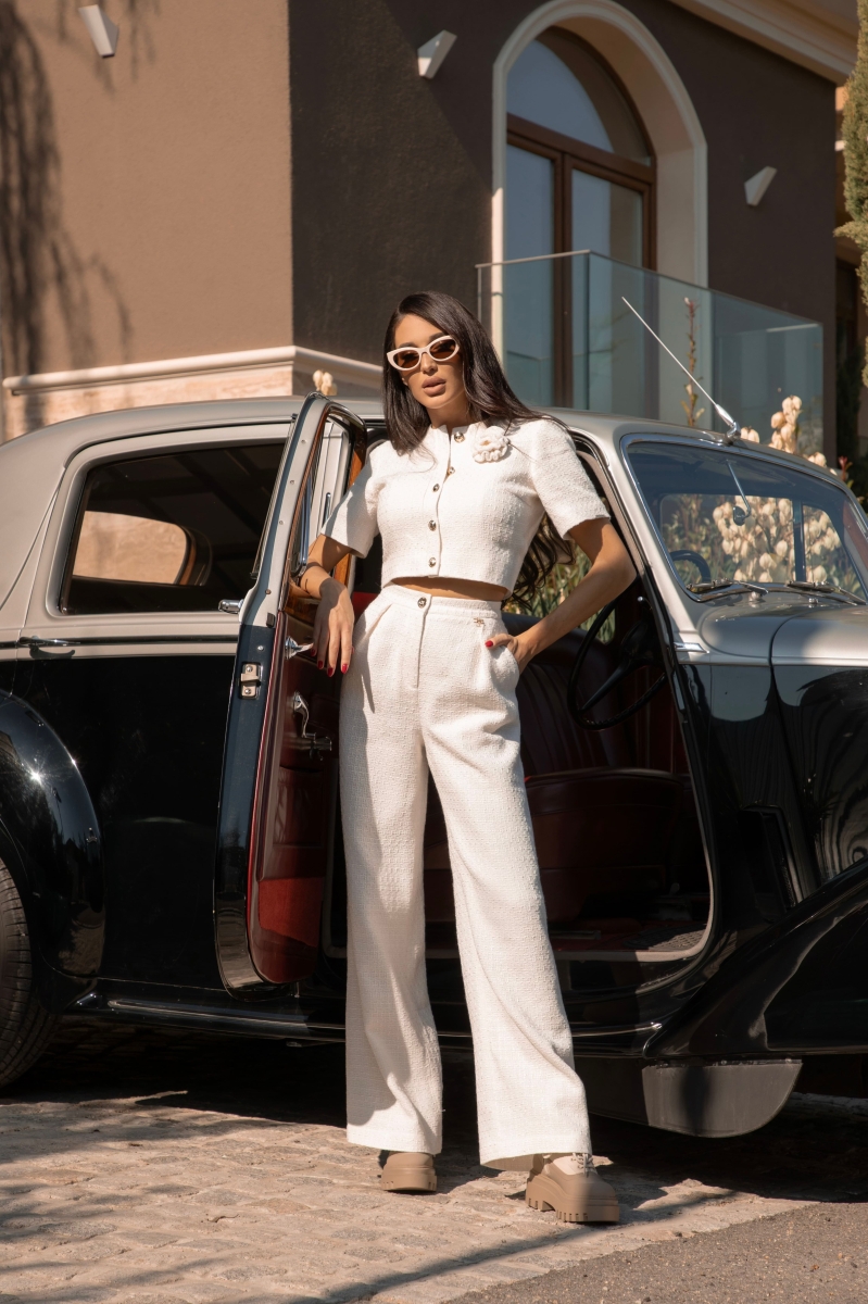 Късо сако от букле "SILENCE"