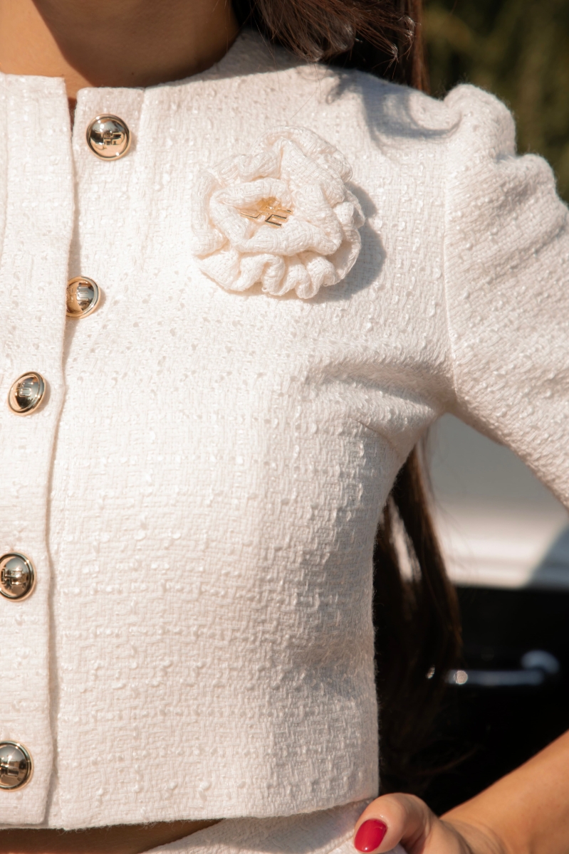 Късо сако от букле "SILENCE"