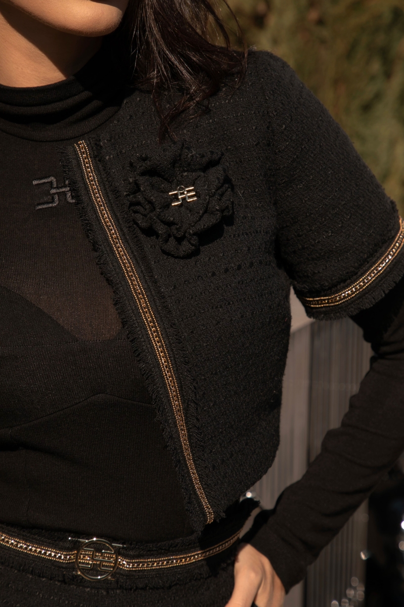 Късо сако от букле "ALLURE"