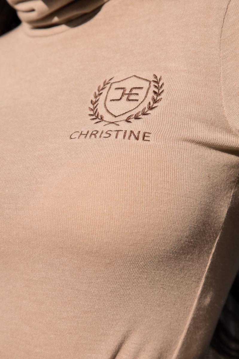 Поло в светлобежово "BELLE"