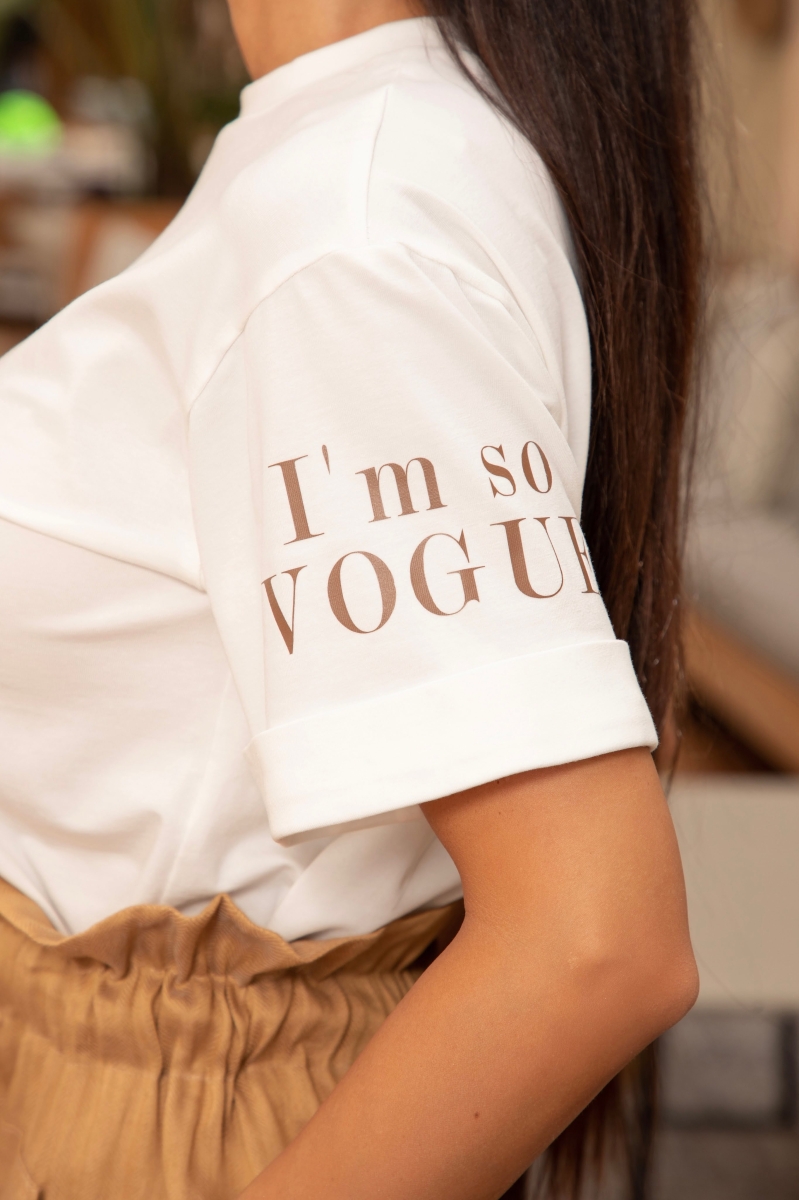 Тениска "I'M SO VOGUE"