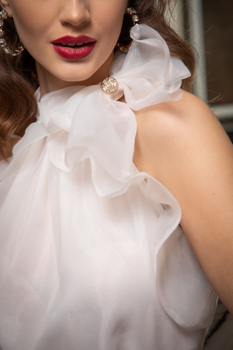 Топ от органза "PURE ELEGANCE"