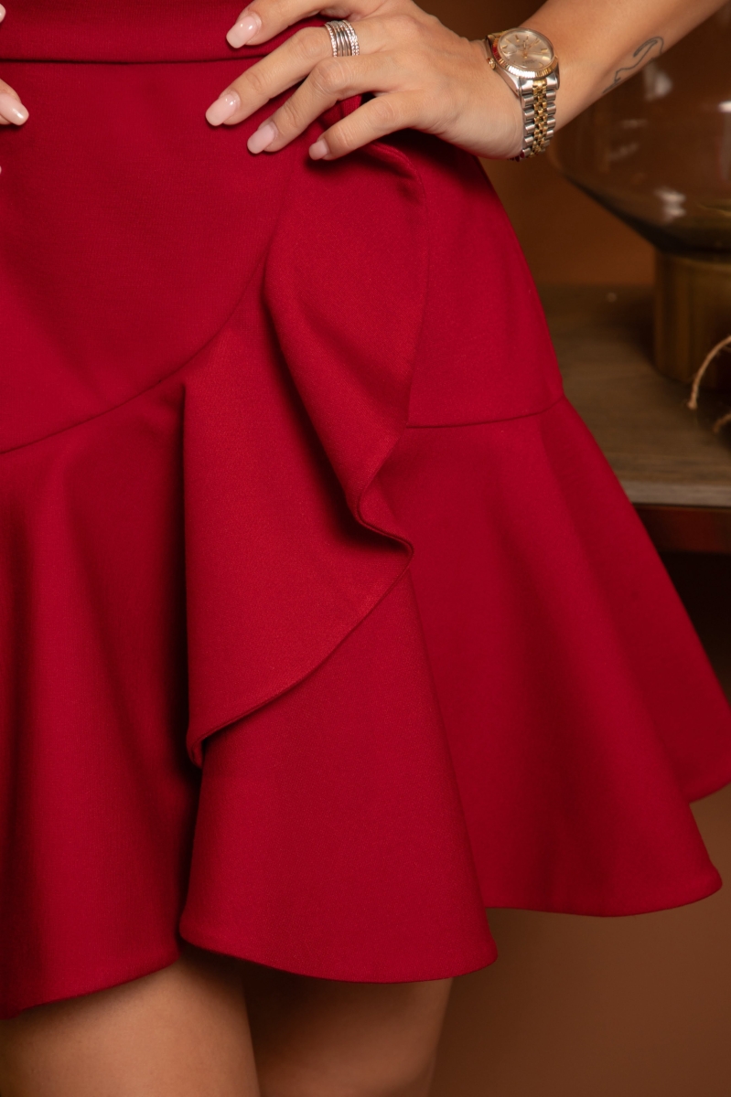 Червена рокля "ROUGE"