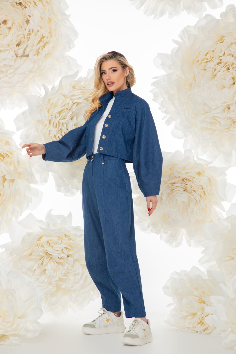 Дънково яке "QUIET POWER"