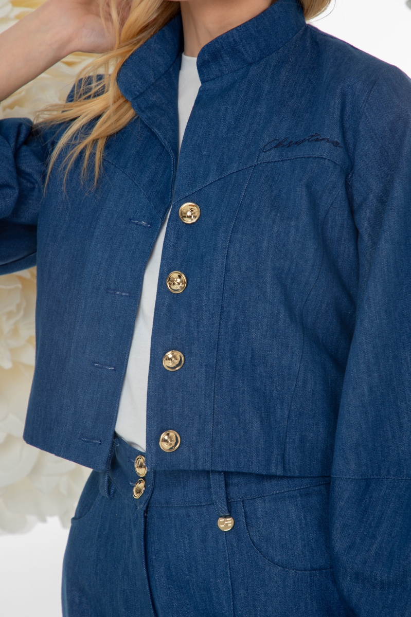 Дънково яке "QUIET POWER"