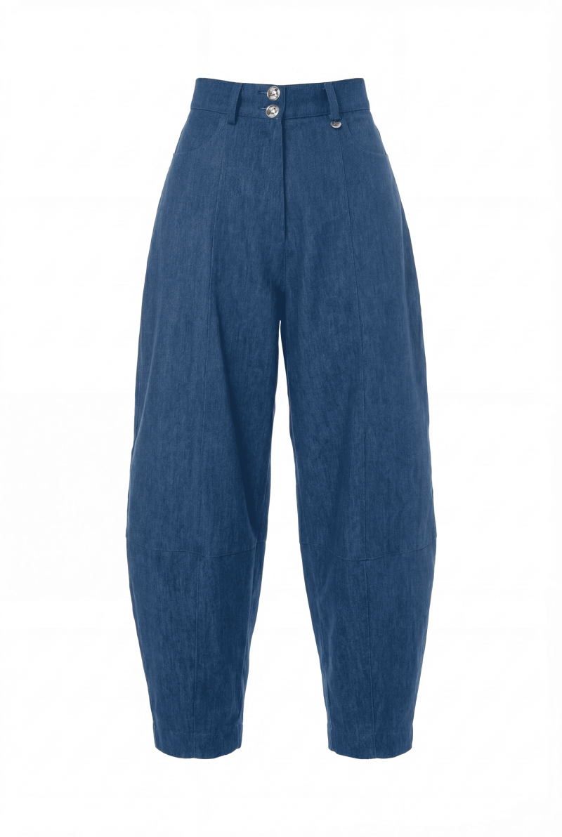 Дънков широк панталон "QUIET POWER"